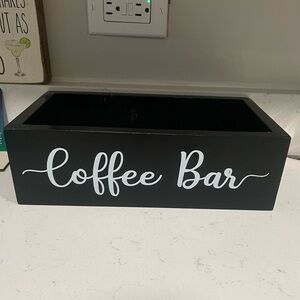 Coffee Bar Countertop Organizer